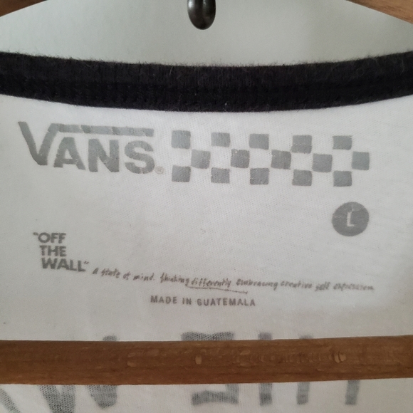 VANS White Tee Shirt - Picture 8 of 8